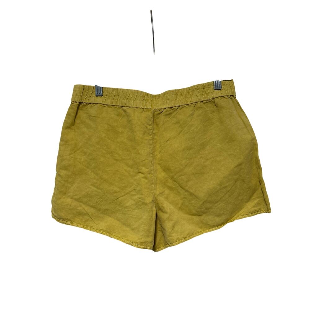 Zara Women's Olive Green High Rise Elastic Waist Shorts Size S NWT - Picture 8 of 9